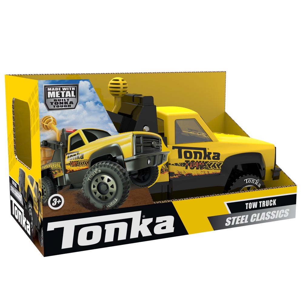 12.5" STEEL CLASSICS TOW TRUCK (2) BL